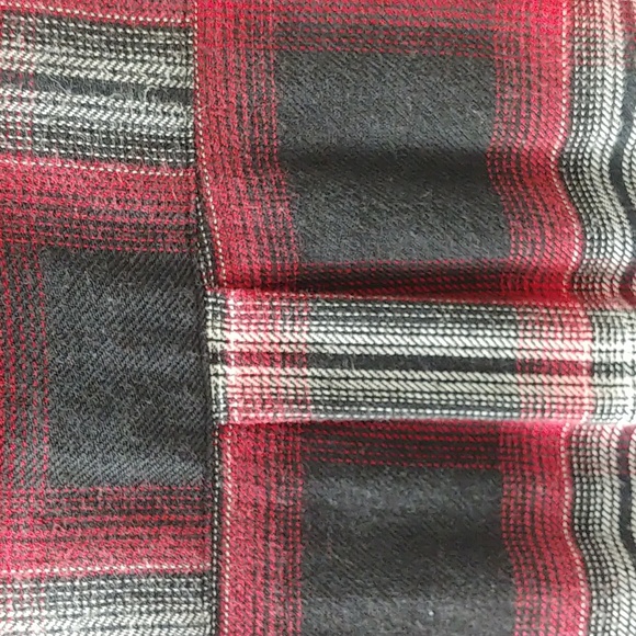 Madewell Red & Black Plaid Flannel - Picture 13 of 17
